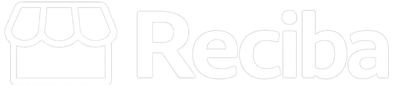 Reciba Logo Blanco
